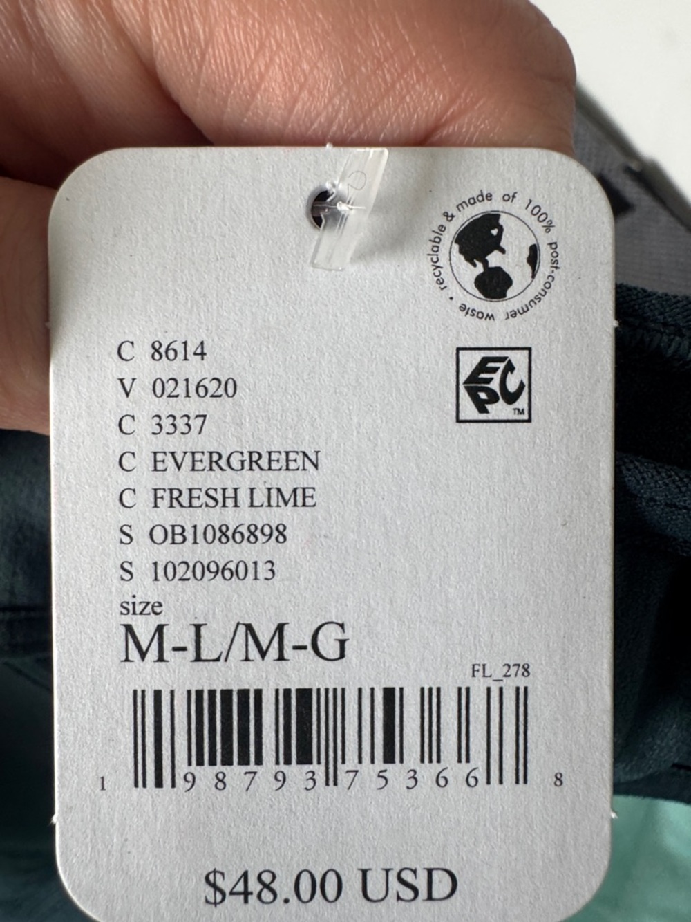 FP Movement Sports Bra Evergreen M/L BNWT - Picture 6 of 6